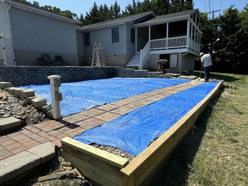  alt='Jovar and his crew are top notch. They did the landscaping around my newly installed pool'