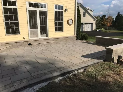 We used Chesapeake Landscape to completely redo our front yard and back yard