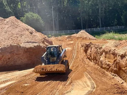 Why, why would your crew just run through people"s yard to finish the last job of the day