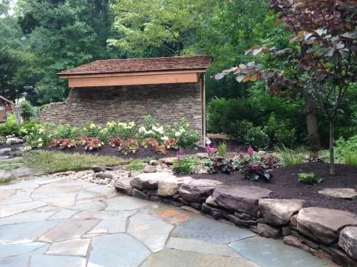 We worked with Cindy on two projects—just some simple landscaping, and a total redesign of our backyard