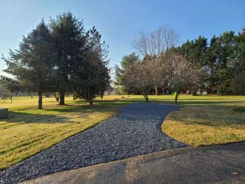 Jason and crew did an excellent job on our landscaping project. I bought two fairly large specialty memorial trees at a