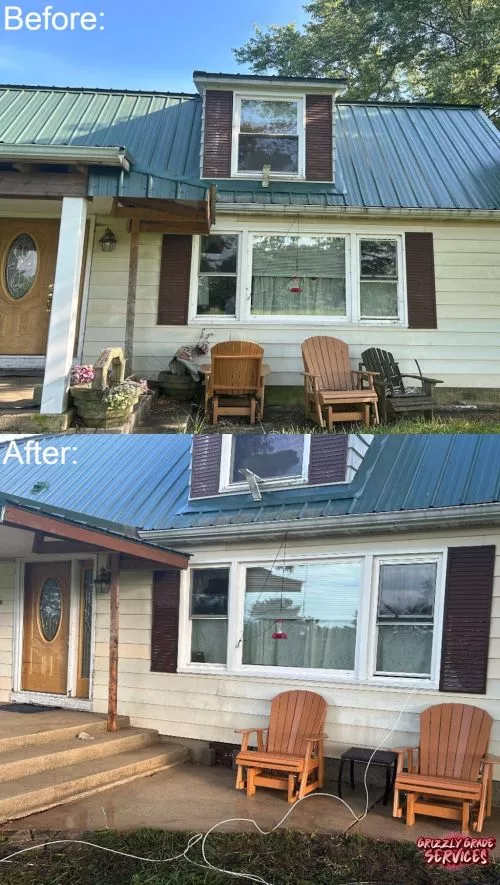 I recently hired Grizzly Grade Services to get my siding, gutters and porch cleaned and fixed